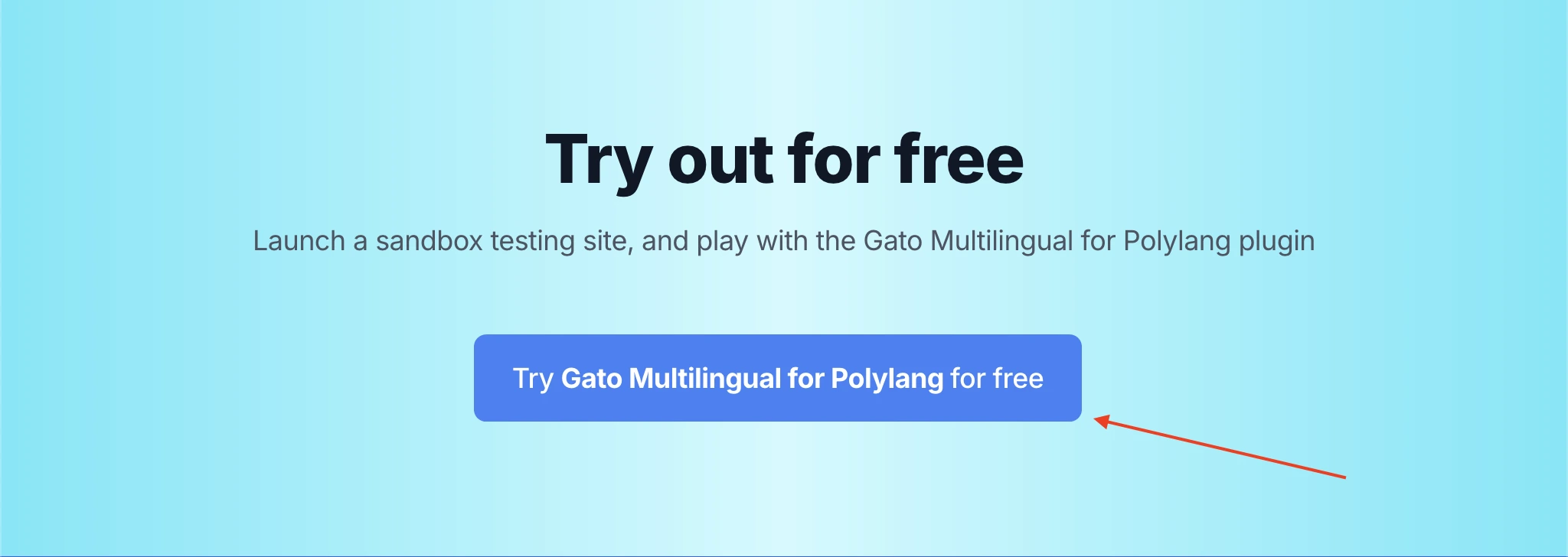 Botón para probar el plugin