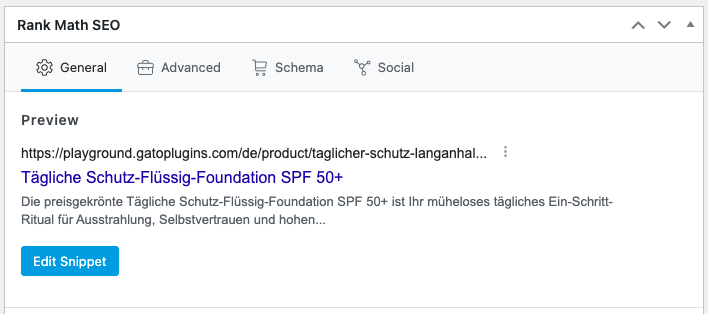 Título y descripciones SEO traducidos